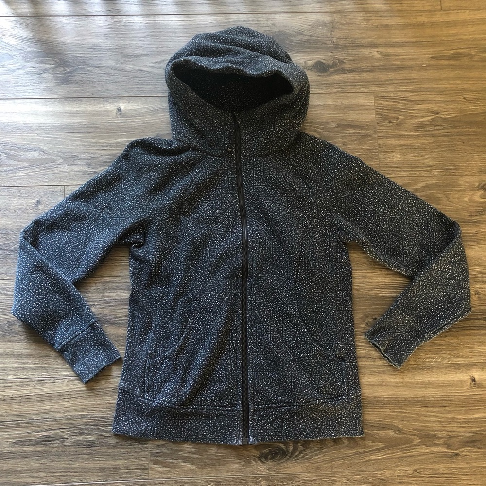 LuluLemon Deep Navy Speckled Scuba Hoodie